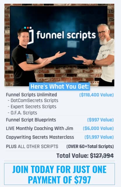 ClickFunnels Funnel Scripts Pricing