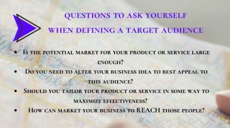 defining target audience questions