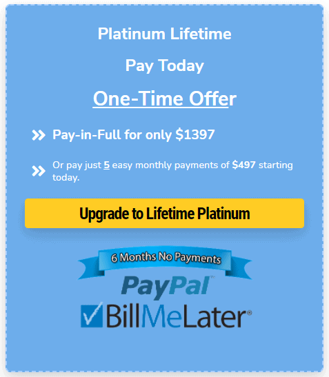GrooveFunnels Lifetime Platinum Plan