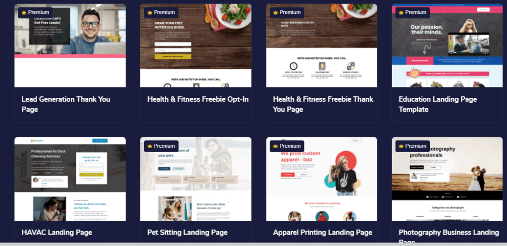groovefunnels templates