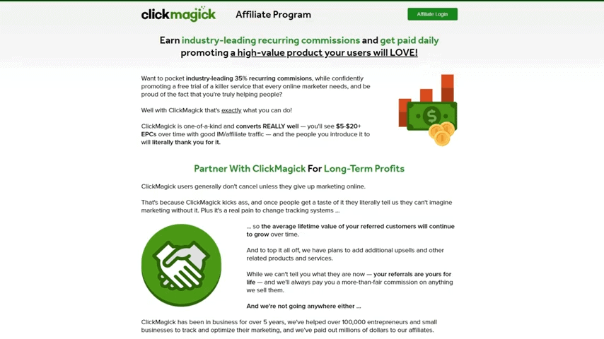 clickmagic affiliate program