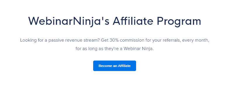 Webinar Ninja affiliate program