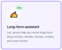 Long-form assistant
