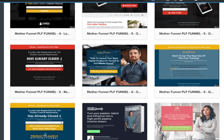 ClickFunnels templates