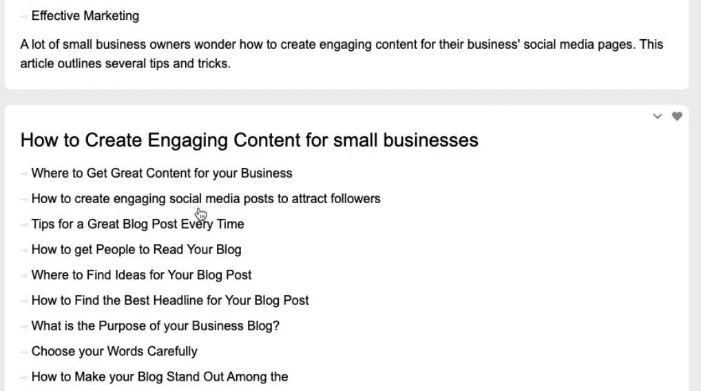 blog outline example 2