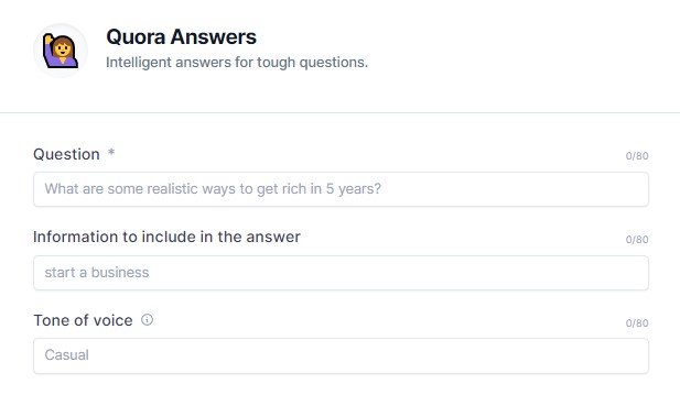 Conversion.ai Quora template