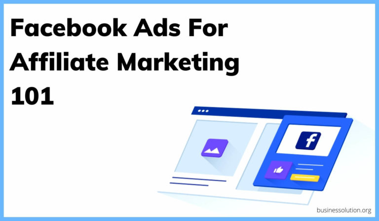 facebook ads for affiliate marketing
