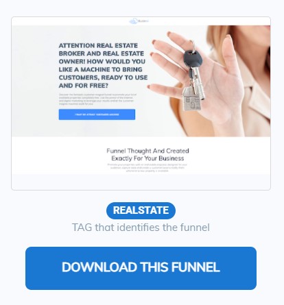 funnel club download button