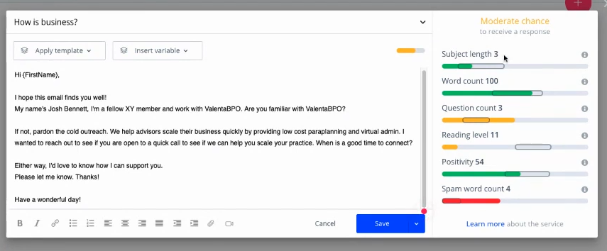 reply.io email assistant
