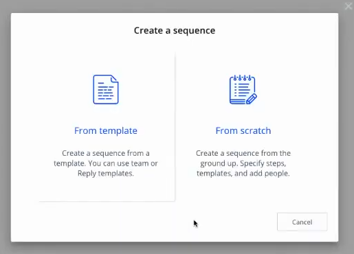 reply.io new sequence