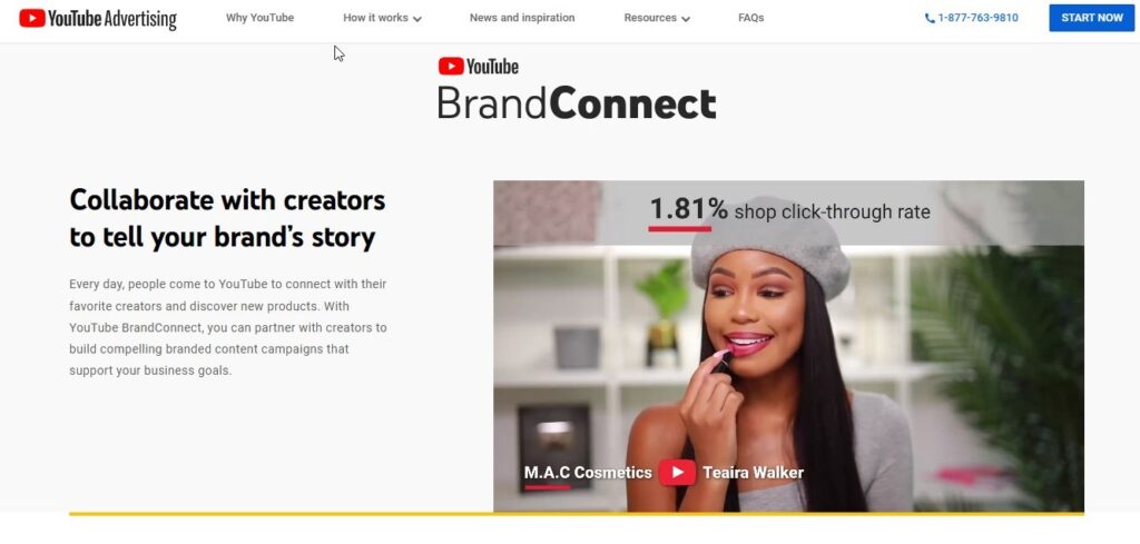 youtube brand connect