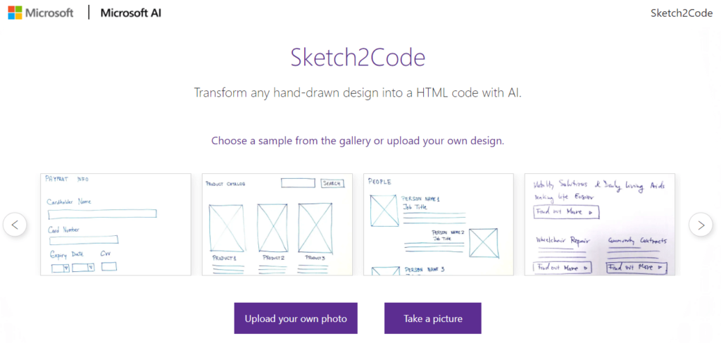 Microsoft Sketch2Code allows users to turn sketches into working code »  YugaTech | Philippines Tech News & Reviews