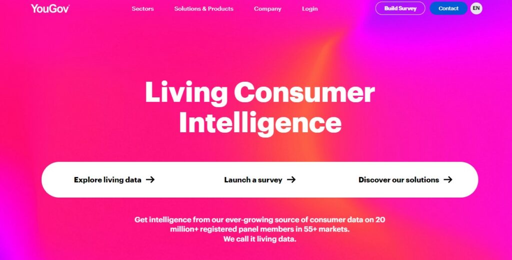 YouGov consumer intelligence